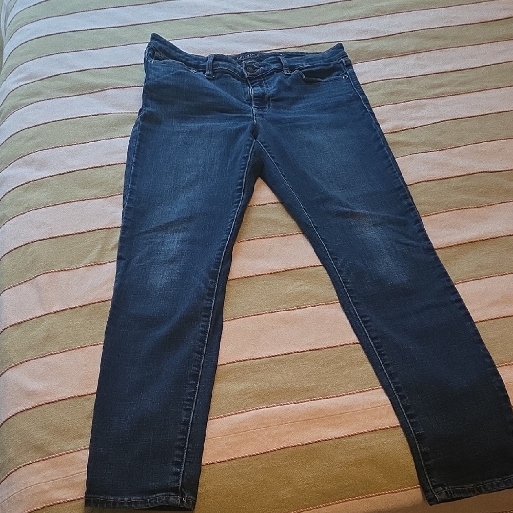 Lucky Brand Dark Blue Ankle Jeans